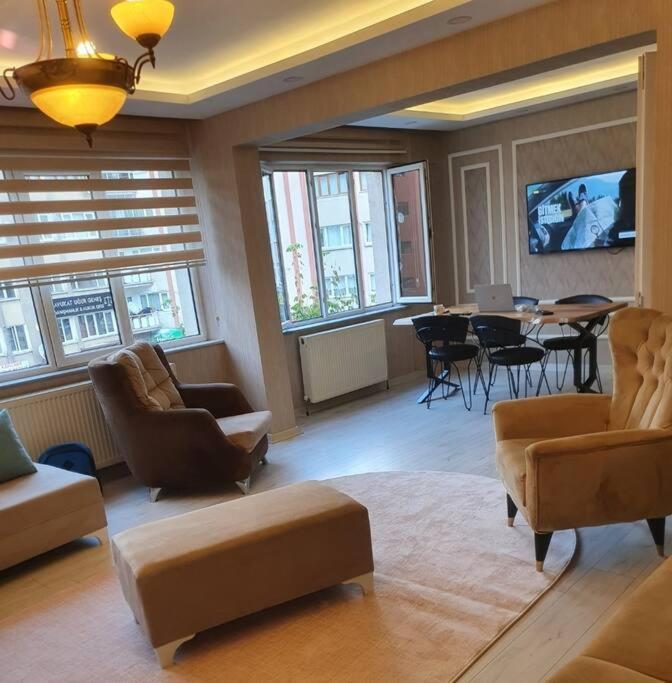 Muekemmel Konumda Luex Family Concept Daire Apartment Sivas Luaran gambar
